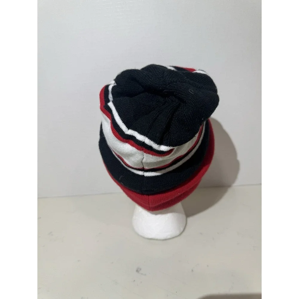 CHICAGO BULLS KNIT BEANIE HAT CUFFED NEW ERA WINDY CITY‎ NBA
